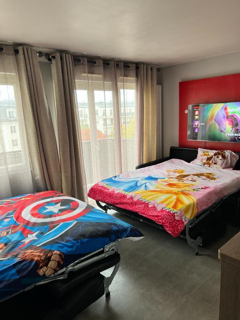 Cosy Apartment Disneyland Paris En Face De La Gare Rer Val D'Europe Serris Buitenkant foto